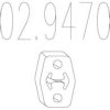 MTS 02.9470 Rubber Buffer, silencer